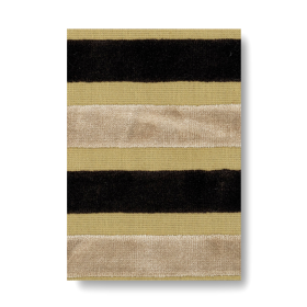 Vải Nội Thất Sọc Vàng Kem - F45 