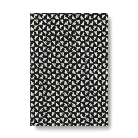 Vải Nội Thất Trơn Đen Trắng - H80